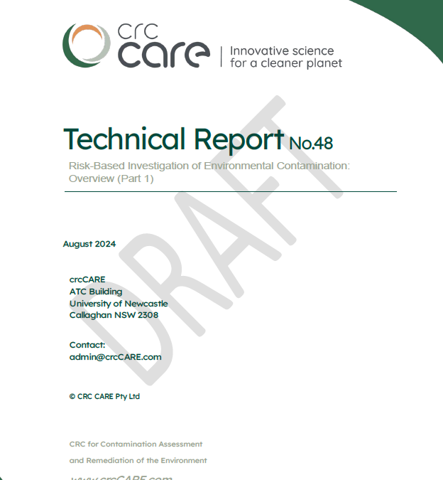 Technical Guidance 48 (Part 1): Risk-Based Investigation of Environmental Contamination